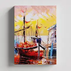 TAYRONA STORE - Cuadros Retablo Pinturas Oleo 011 - 35x50cm