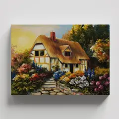 TAYRONA STORE - Cuadros Retablo Pinturas Oleo 023 - 50x35cm