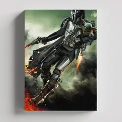 TAYRONA STORE - Cuadros Retablo Series de TV El Mandaloriano 006 - 35x50cm