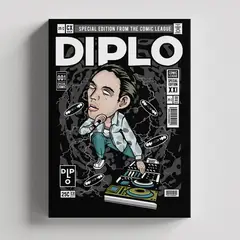 TAYRONA STORE - Cuadros Retablo Funko Musicos 030 - 35x50cm