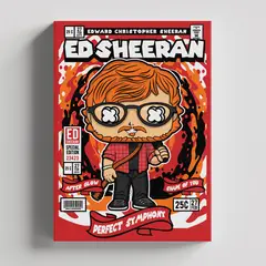 TAYRONA STORE - Cuadros Retablo Funko Musicos 038 - 35x50cm