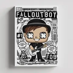 TAYRONA STORE - Cuadros Retablo Funko Rock 024 - 35x50cm