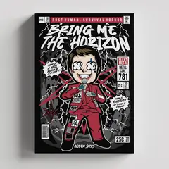 TAYRONA STORE - Cuadros Retablo Funko Rock 013 - 35x50cm