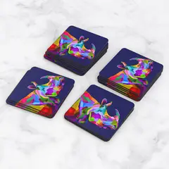 TAYRONA STORE - Portavasos Set x 6 Rinoceronte 10