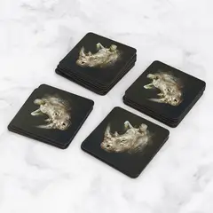 TAYRONA STORE - Portavasos Set x 6 Rinoceronte 07
