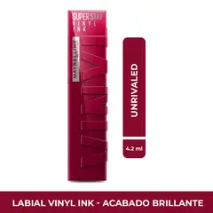 MAYBELLINE - Labial Vinyl Ink Superstay Unrivaled X 4.2ml