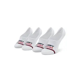 TOMMY HILFIGER - Paquete De 2 Calcetines Invisibles Con Logo Bordado