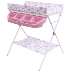 EBABY - Bañera MAXI con Cambiador EB830-1 Rosa
