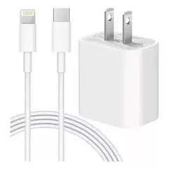 GENERICO - Cargador Completo 25W para iPhone 8 X 11 12 13 14