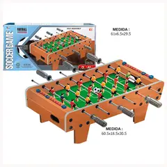 GENERICO - Futbolin Plegable En Madera Premium 60 Cm