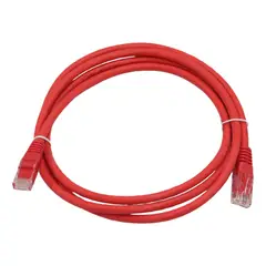 VCP - Patch Cord De Cobre Utp Cat 6 Pcv6-03r Rojo X 3ft 1m