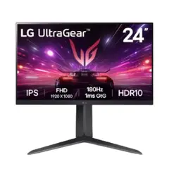 LG - Monitor 24GS65F 24 FHD IPS Pivoteable