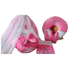 GENERICO - Cuna nido bebe portatil kit nido cojin lactante cobija bebe