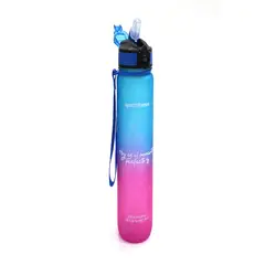 SPORT FITNESS - TERMO DEPORTIVO SPORTFITNESS BICOLOR AZUL CLAROROSADO 1L
