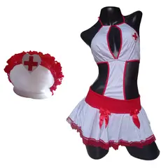 GENERICO - Disfraz Femenino sensual enfermera mujer 004