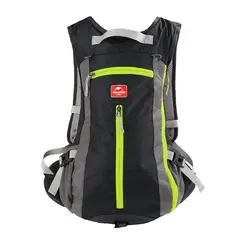 NATUREHIKE - Morral Ciclismo Impermeable Ultraligera Porta Casco 15litros - Negro - 15L