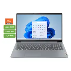 LENOVO - PORTATIL SLIM - RYZEN 7 7730U - 16GB RAM - 512GB SSD - 15,6" FHD - MOD: 3 15ABR8 - COMPUTADOR
