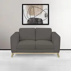 ELITE LIVING - SOFA REGINA 2P CHAMPAÑA MICROFIBRA TAUPE