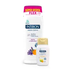 INTIBON - Oferta Jabon Intimo X 210g +Jabon Intimo X 55g