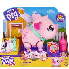 LITTLE LIVE PETS - Juguete Cerdito Interactivo My Pet Pig