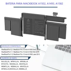 GENERICO - Bateria Para Macbook Pro Retina 13 A1502 A1493 A1582