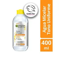 GARNIER - Agua Micelar Express AclaraTono Uniforme 400 ml