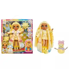RAINBOW HIGH - Muñeca Winter Wonderland Nieve Magica - Sunny