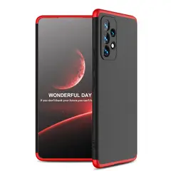 GENERICO - Funda Carcasa Estuche Protector Para Samsung A53 Negro Rojo