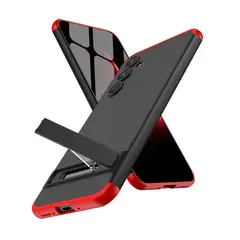 GENERICO - Funda Carcasa Estuche Protector Para Samsung A54 Negro Rojo