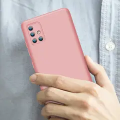 GENERICO - Funda Carcasa Estuche Protector Para Samsung A71 Rosa