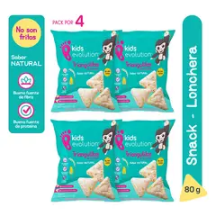 EVOLUTION - Triangulo Cereal Kids Sabor Natural X 4und