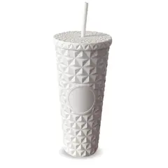 GENERICO - Termo tipo vaso con pitillo doble pared