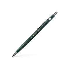 FABER CASTELL - Portaminas Tk 4600 Mina 2mm, Clip Y Afilaminas