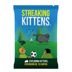 ASMODEE - Streaking Kittens Expansión Juego De Mesa Español