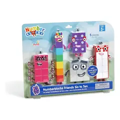 JUGANDO Y EDUCANDO - Juego Educativo Figuras Numberblocks Del Seis Al Diez Niños