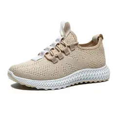 GENERICO - Tenis beige mujer suaves-livianos-antideslizantes-transpirables