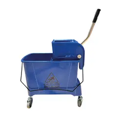 TRIPLE CLEAN - Balde exprimidor 20 litros azul