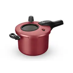 MTA - OLLA DE PRESION ANTIADHERENTE 45L VISOR CIERRE EXT CEREZA