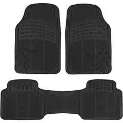 GENERICO - Tapetes para Nissan Sentra de 3 Piezas Caucho PVC Universal