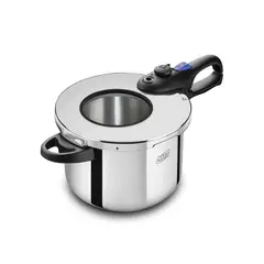 MTA - OLLA DE PRESION INDUCCION ACERO INOXI 6L VISOR MARCA
