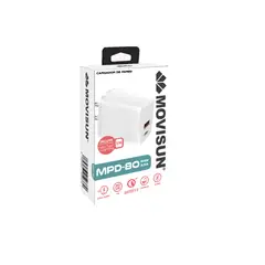 MOVISUN - Cargador para Iphone MPD-80 20w