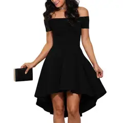 NEGRELI - VESTIDO COLA DE PATO REF-1009