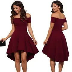 NEGRELI - VESTIDO COLA DE PATO REF-1009