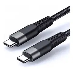 UNITEC - Cable Usb Tipo C A Tipo C Trenzado Carga Rapida 2m