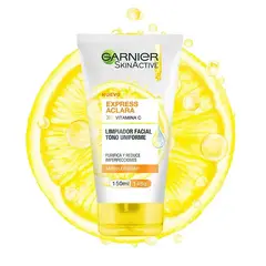 GARNIER - Gel Limpiador Facial Tono Uniforme Vitamina C 150ml