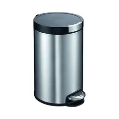ACCESORIOS Y ACABADOS - Caneca Pedal Aya Acero Inox 12l