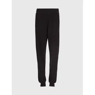 CALVIN KLEIN - Pantalón Negro de Chándal Holgado Con Monograma Para Mujer