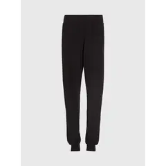 CALVIN KLEIN - Pantalón Negro de Chándal Holgado Con Monograma Para Mujer