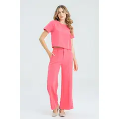 RAGGED - Pantalon mermelada Rosado candy Ragged.