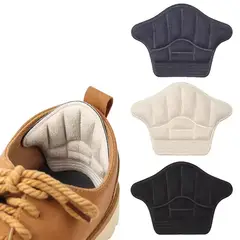 GENERICO - Almohadillas Plantillas Protector de Talón - Beige